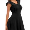 Casual V Neck Sleeveless Beach Dress - Image 2
