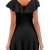 Casual V Neck Sleeveless Beach Dress - Image 3