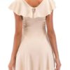 Casual V Neck Sleeveless Beach Dress - Image 5