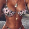 Chain Straps Underwire Bra 2-Piece Bikini - Image 12