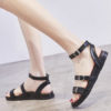 Chic Gladiator PU Sandals - Image 2