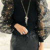 Dramatic Sleeve Blouse Long Sleeves Tops