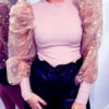 Dramatic Sleeve Blouse Long Sleeves Tops - Image 4