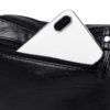 Fashion Hit Color Casual Soft Leather Simple Zipper Large Capacity Shoulder Bags - Image 7