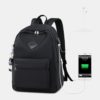 Fashion Large Capacity Backpack With USB Charging Port - Image 11