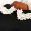 Fashion Runway Straight Bow Print bead Elegant Short Dress - Image 6