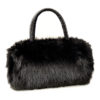 Faux Fur Barrel Evening Bag - Image 2