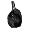 Faux Fur Barrel Evening Bag - Image 3