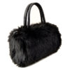 Faux Fur Barrel Evening Bag - Image 4