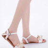 Flat Flowers Chic Open Toe Sandals - Image 2