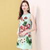 Floral Print Sequin Elegant Fashion Designer Mini Dress - Image 4