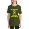 Good Bass Players Stay out of Treble Unisex Short Sleeve T-shirt - Image 3