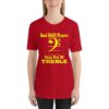 Good Bass Players Stay out of Treble Unisex Short Sleeve T-shirt - Image 4