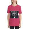 Heroes I Raised Mine Darj Back Unisex Premium T-Shirt - Image 3