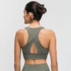 High-neck Push Up Fitness Workout Bras - Image 2