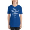 I Love My Husband And Merlot Unisex Premium T-Shirt - Image 4