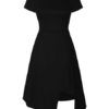Jewel Neck Cotton Beach Dress - Image 8