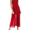 Jewel Neck Split Beach Dress - Image 2
