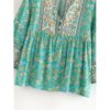 Long Sleeve Floral Printed V-Neck Blouse Shirts - Image 3