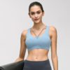 Naked-feel Fabric Plain Bodybuilding Sports Bras