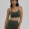 Retro Seamless Fitness Workout Bras - Image 8