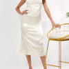 Satin Halter Backless Sexy Sleeveless Pencil Dress - Image 7