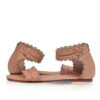 Scalloped Band Leather Sandals - Image 4