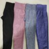 Seamless High Waist Athletic Gym Sport Leggings - Image 3
