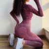 Seamless Tummy Control Fitness Leggings - Image 2