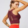 Sexy Mesh Workout Sport Bras - Image 3