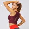 Sexy Mesh Workout Sport Bras - Image 4
