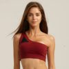 Sexy Off-shoulder Sports Bra