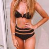 Sexy Strapless Top Banded Bottoms Swimsuit - Image 3