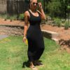 Slim Sexy Vest Backless Bandage Nightclub Party Dress - Image 3
