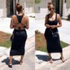 Slim Sexy Vest Backless Bandage Nightclub Party Dress - Image 4