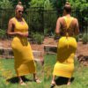 Slim Sexy Vest Backless Bandage Nightclub Party Dress - Image 7