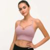 Soft Naked-feel Fabric Yoga Fitness Crop Tops - Image 6