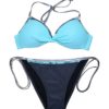 Spaghetti Straps Side Ties Two Piece Swimsuit - Image 2