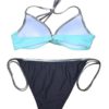 Spaghetti Straps Side Ties Two Piece Swimsuit - Image 3