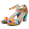 Strappy Heels with Closed Backs - Image 2