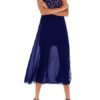 Casual Straps Neck Sleeveless Beach Dress - Image 6