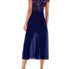 Casual Straps Neck Sleeveless Beach Dress - Image 4