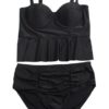Sweetheart Neckline Plus Size One Piece Swimsuit - Image 3