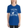 This girl loves country music Unisex Short Sleeve T-Shirts - Image 5