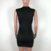 Unique Design Lace Sexy Deep V-neck Hollow Out Bandage Nightclub Party Dress - Image 11