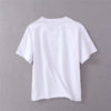 Vintage paris letter print o-neck punk tops - Image 2