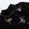 Vintage Short Sleeve  Runway Gold Line Embroidery High Quality Dress - Image 5