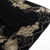Vintage Short Sleeve  Runway Gold Line Embroidery High Quality Dress - Image 7