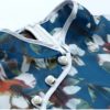 Vintage Side Split High Waist  Floral Print Dress - Image 2