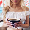 Vintage sexy off shoulder slash neck ruffles short sleeve t-shirt - Image 7